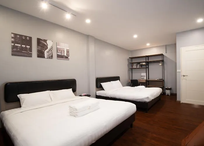 Townhouse 37 In Pratunam Soi Ratchaprarop 10 公寓 *