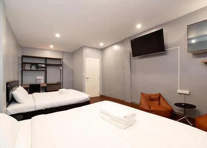 Townhouse 37 In Pratunam Soi Ratchaprarop 10 公寓 *