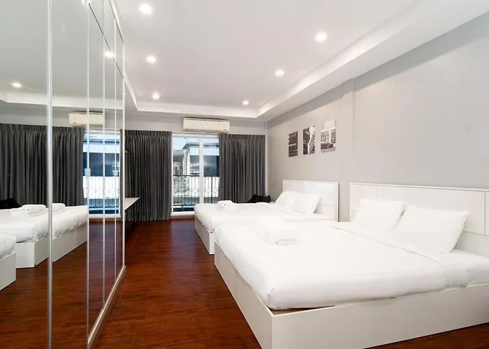Townhouse 37 In Pratunam Soi Ratchaprarop 10 公寓 *